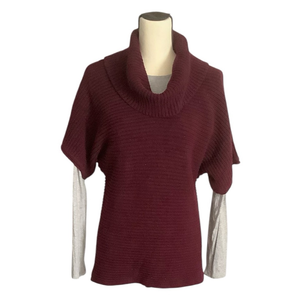 2 Pcs Coldwater Creek Sweater & Layering Tee
